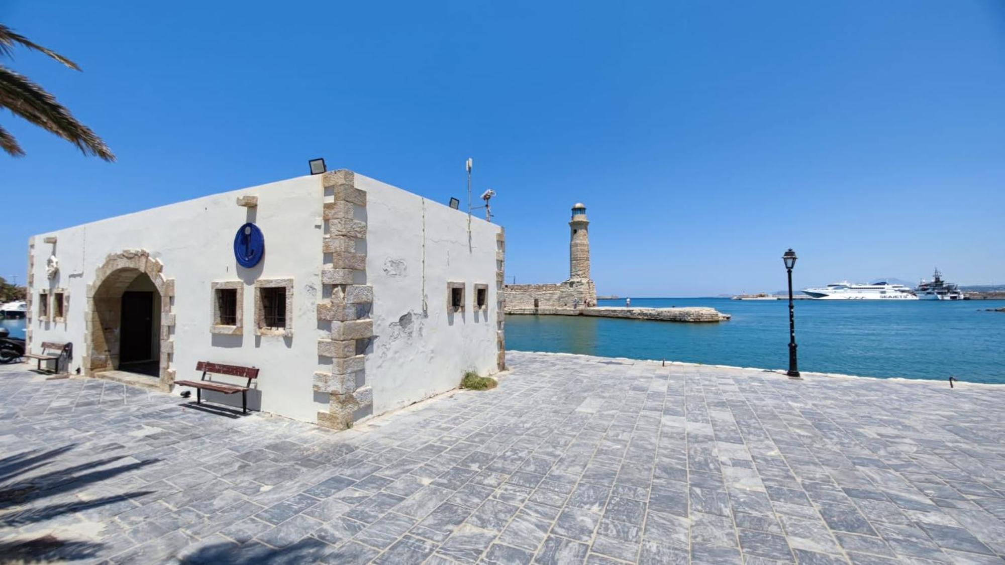 Almyrida Sands luxury stone villa Xirostérnion Exterior foto