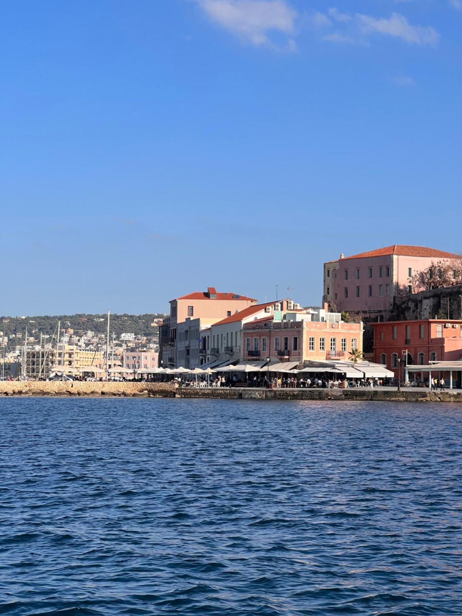 Almyrida Sands luxury stone villa Xirostérnion Exterior foto