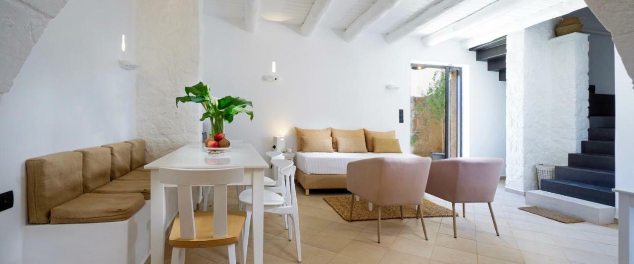 Almyrida Sands luxury stone villa Xirostérnion Exterior foto